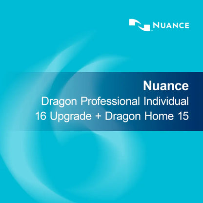 Aktualizacja Nuance Dragon Professional Individual 16 + Dragon Home 15