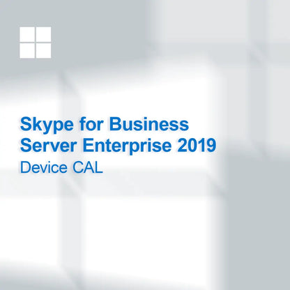 Skype for Business Server Enterprise 2019 Device CAL