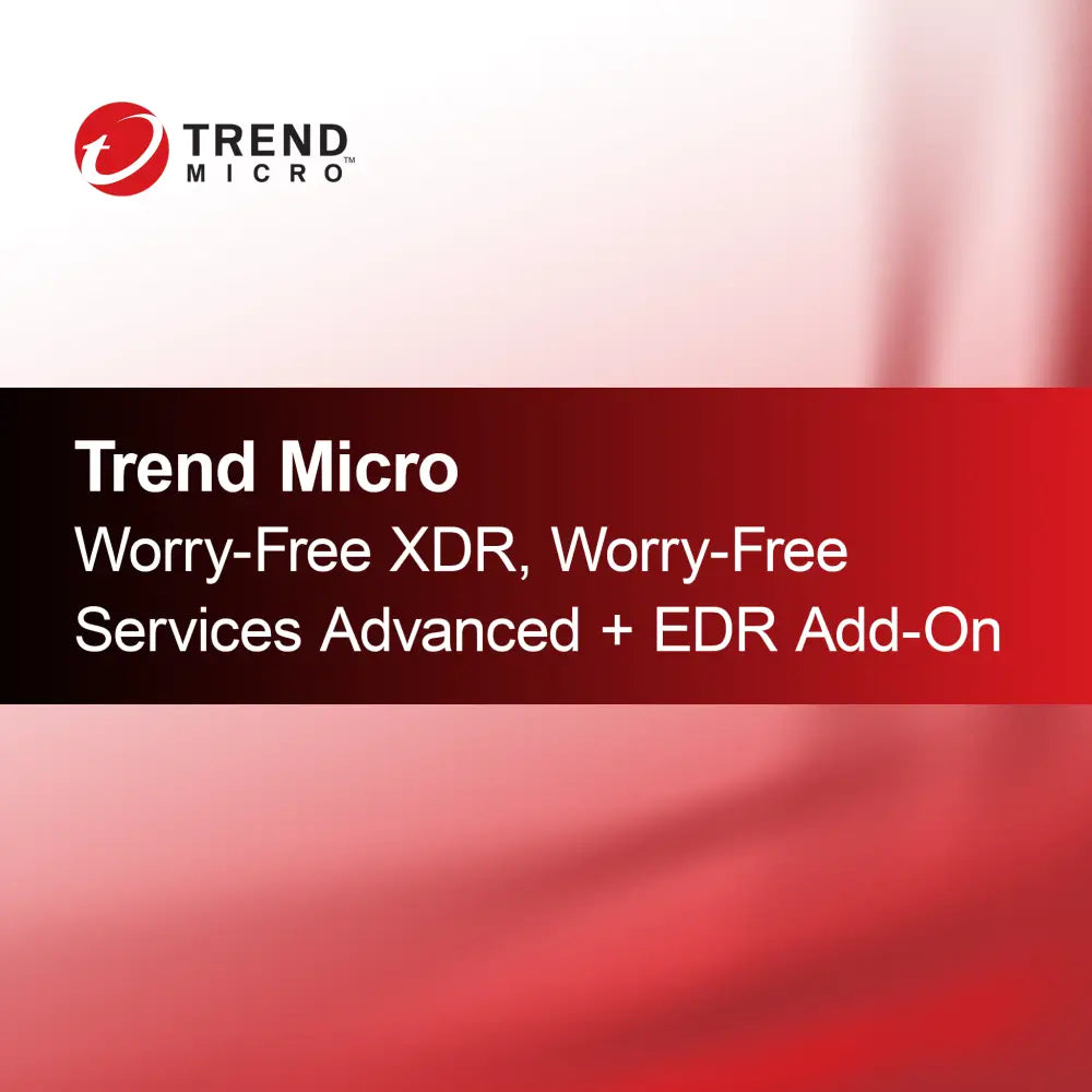 Trend Micro Worry-Free XDR, Worry-Free Services Advanced + Dodatek EDR