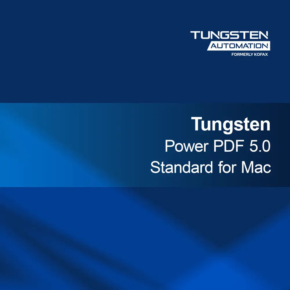Tungsten Power PDF 5.0 Standard dla Mac