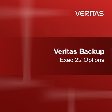 Opcje Veritas Backup Exec 22
