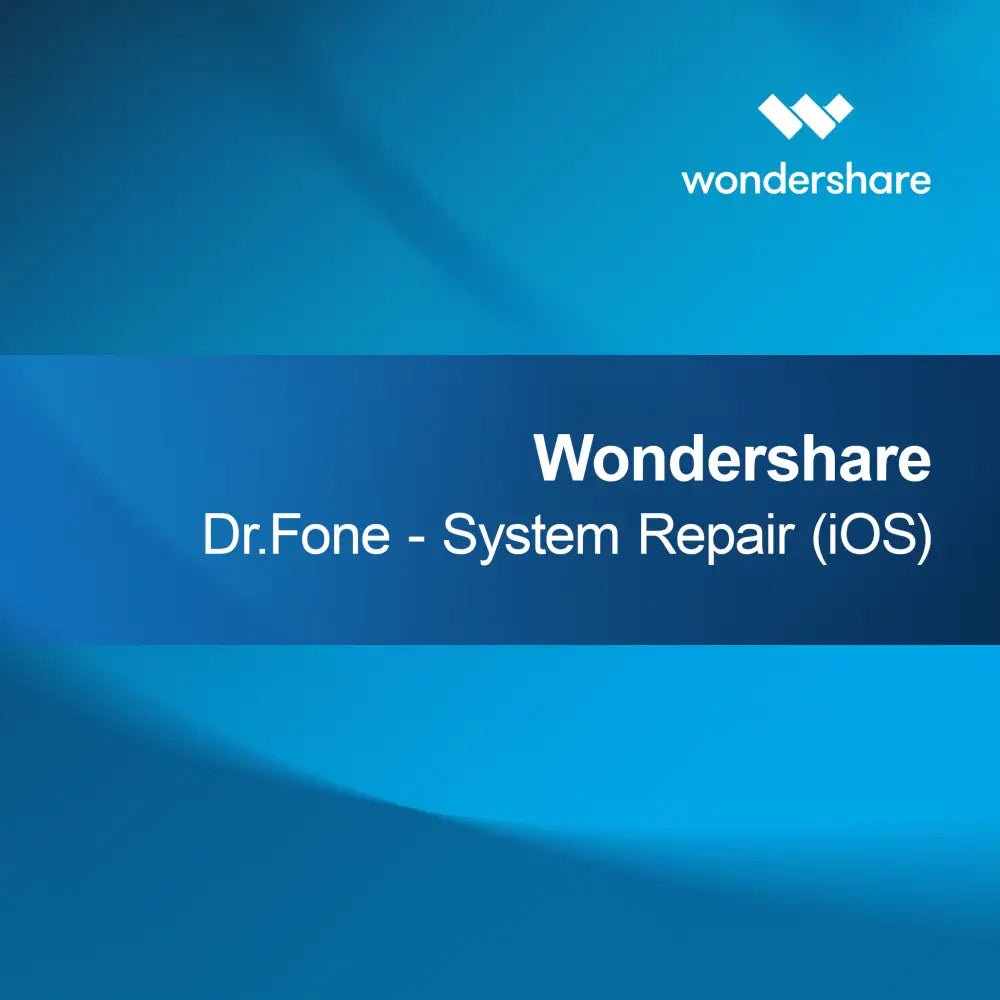 Wondershare Dr.Fone - Naprawa systemu (iOS)