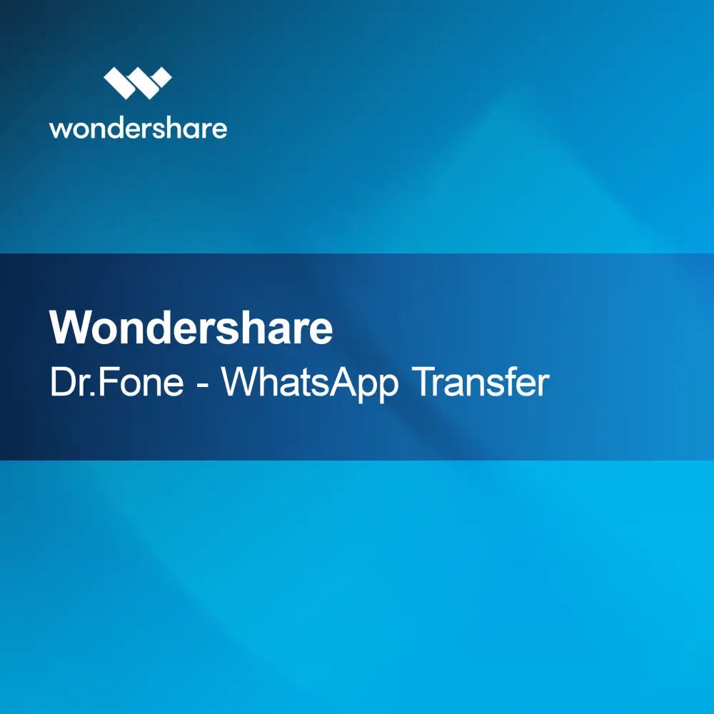 Wondershare Dr.Fone - Transfer WhatsApp